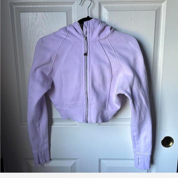 Lululemon cropped scuba jacket 🌸 - Picture 1 of 7